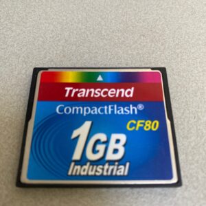 CF1 CompactFlash card 1GB CF80 Industrial with software
