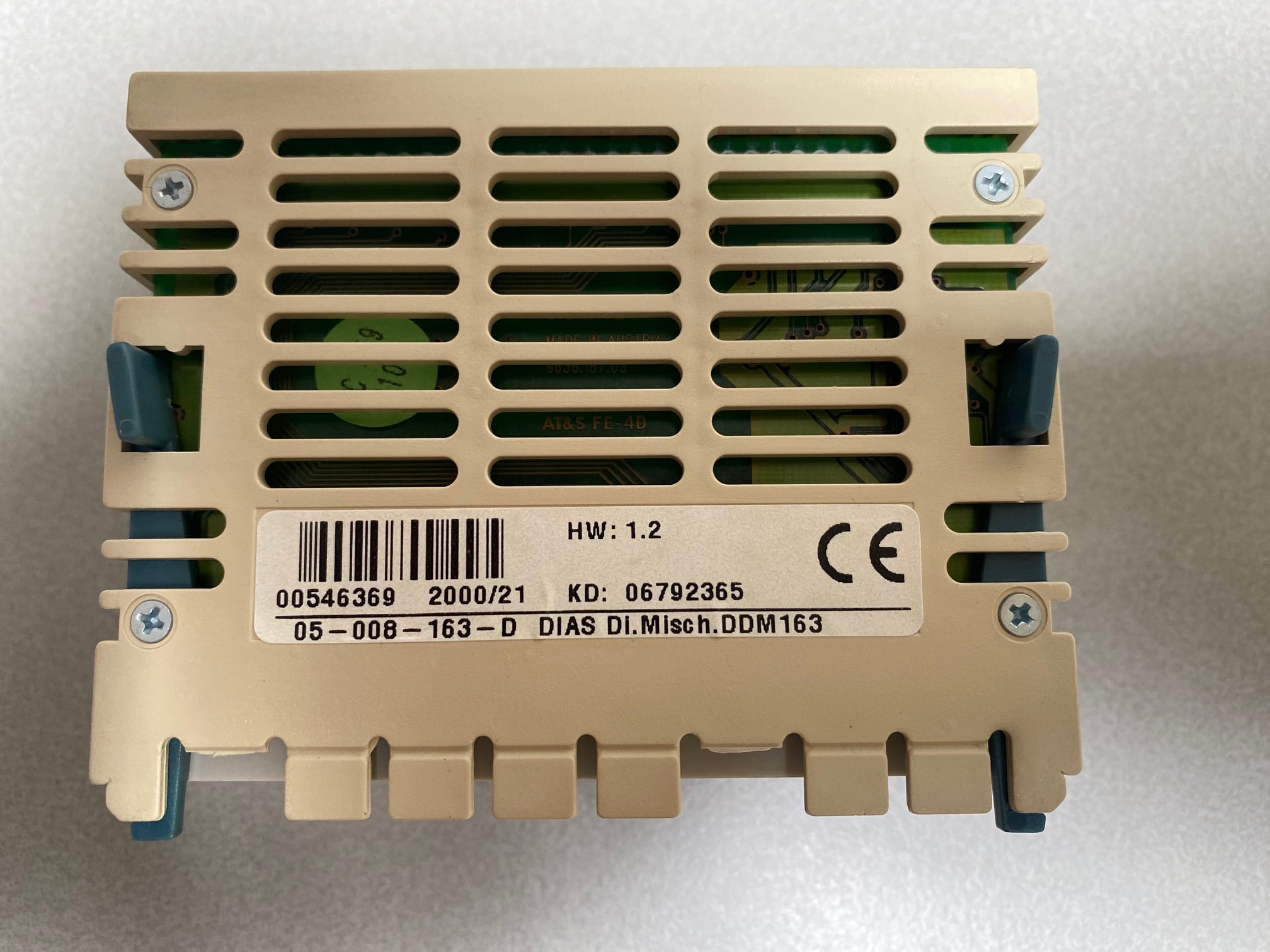 EP00000236 05-008-163 DIAS Digital in-/ output module DDM163 incl. DKL013 groundmodule – Image 2