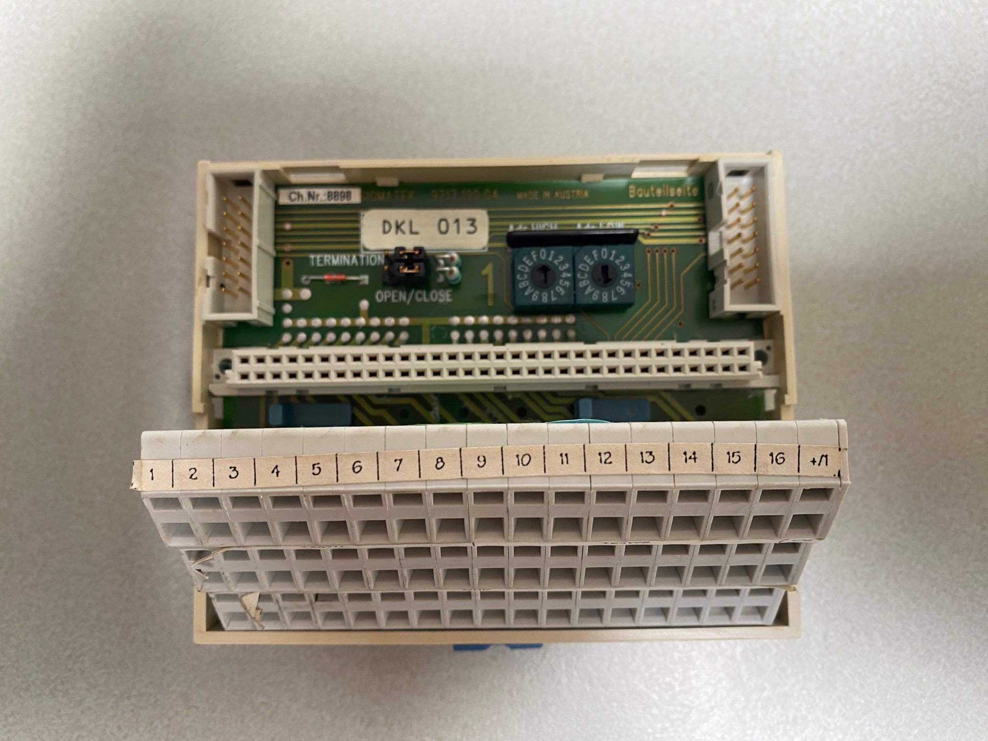EP00000236 05-008-163 DIAS Digital in-/ output module DDM163 incl. DKL013 groundmodule – Image 3