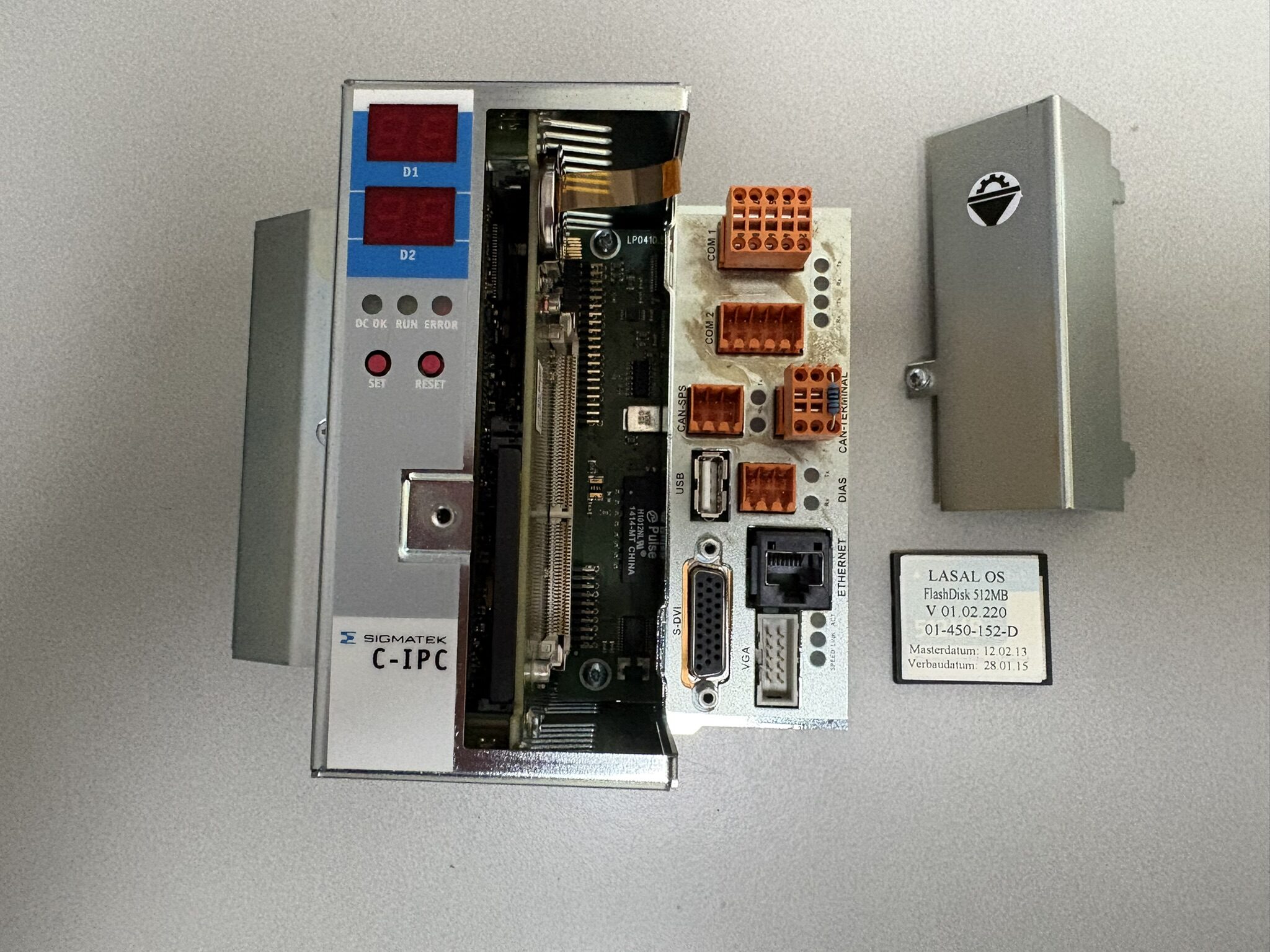 07277565 01 450 152 D Sigmatek Sumitomo Demag C IPC 152 1GB Celeron 