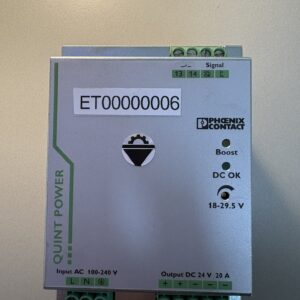 ET00000006 Voeding Quint 2886776 PS/1AC/24DC/20 230VAC