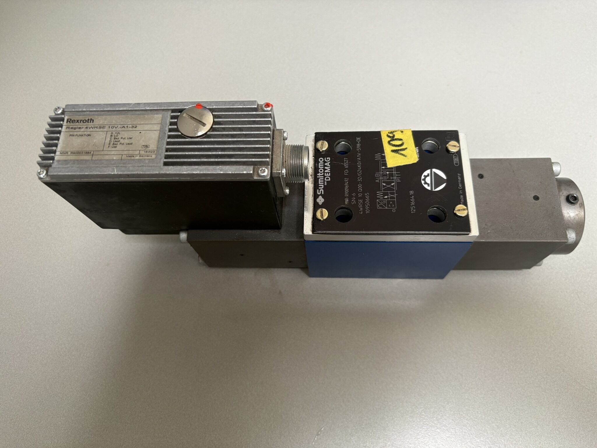 10950665 R900969492 Rexroth 4WRSE 10Q00-32/G14K0/A1V-598-DE proportionaal ventiel